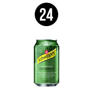 Schweppes Ginger Ale BAX 24 dz. x 0.33L