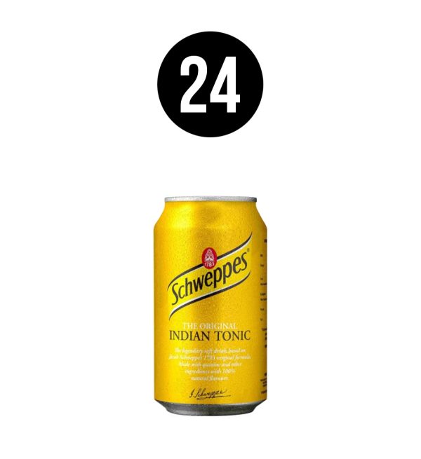 Schweppes Indian Tonic Water BAX 24 dz. x 0.33L