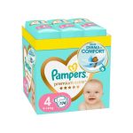 Scutece Premium Care, marimea 4, 9-14kg, 174 bucati, Pampers