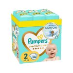 Scutece Premium Care, marimea 2, 4-8kg, 224 bucati, Pampers
