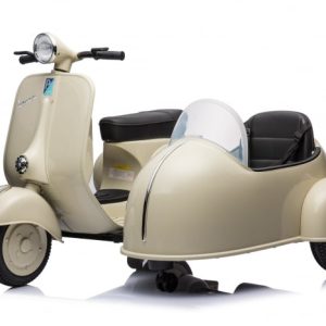 Scuter electric cu atasament Piaggio VESPA 150 VL1T 110W 12V 10Ah, culoare Bej