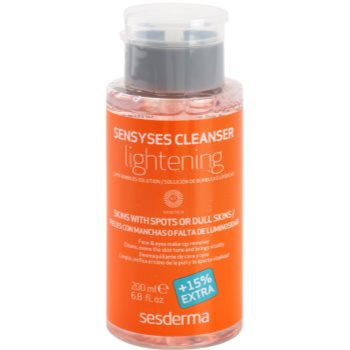 Sesderma Sensyses Cleanser Lightening demachiant pentru piele cu hiperpigmentare