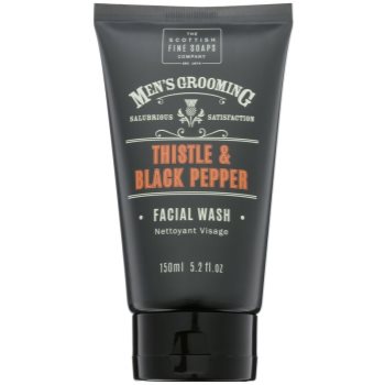 Scottish Fine Soaps Men’s Grooming Thistle & Black Pepper Gel facial de curatare