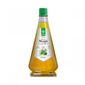 Sirop natural de Menta presat la rece, 520 ml, Steaua Divina