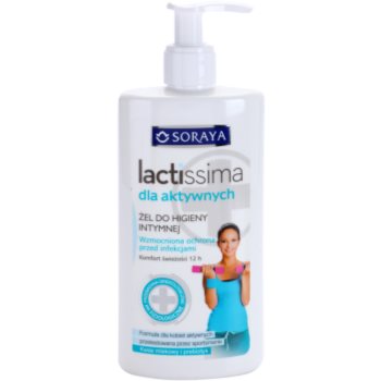 Soraya Lactissima Gel pentru igiena intima destinat femeilor active