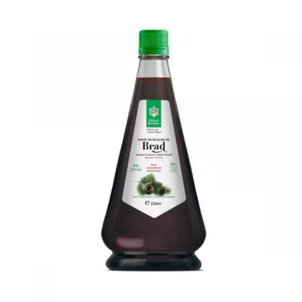 Sirop natural de Muguri de Brad, 520 ml, Steaua Divina