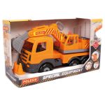 Camion cu excavator, Polesie, Prestige, 46 cm