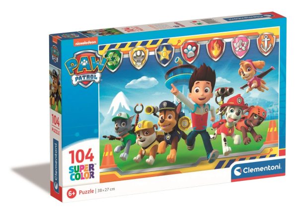 Puzzle Clementoni Paw Patrol, 104 piese