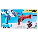 Set 2 blastere Nerf cu 6 sageti din spuma, Fortnite