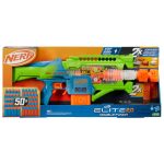 Blaster Nerf cu 2 lansatoare cu 50 sageti din spuma, Elite 2.0