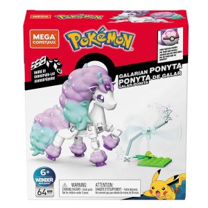 Set de construit, Mega Blocks, Pokemon Galarian Ponyta, 64 piese, GYG94
