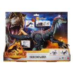 Figurina articulata, Dinozaur, Jurassic World, Therizinosaurus Sound Slashin, GWD65
