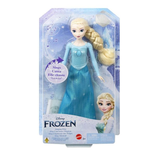 Papusa cu sunete, Disney Frozen, Elsa, HLW55