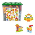 Set de joaca, cutie cu blocuri de construit, Pilsan, 224 piese
