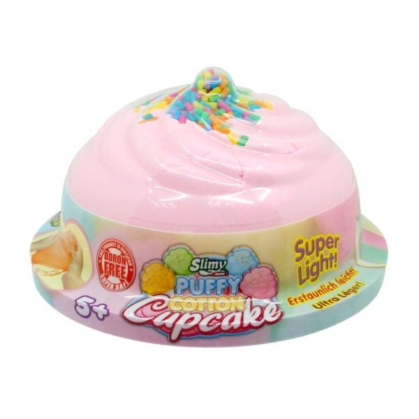 Slime parfumat, Slimy Puffy Cotton, Cupecake, 22 g