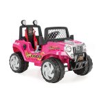Masina de teren 4X4 cu telecomanda 12 V, Pilsan, Ranger, Roz