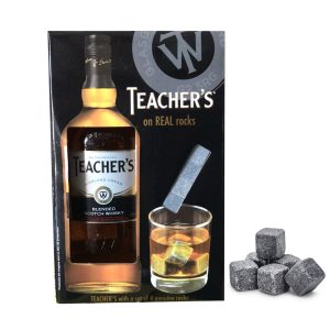 Teacher's Rocks Whisky Gift Set 0.7L
