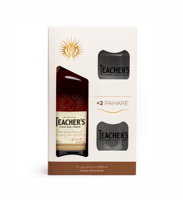 Teacher's Whisky Gift Set 0.7L