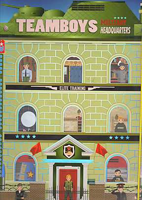 Carte de colorat unitati militare Girasol - Colectia Teamboys