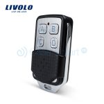 Intrerupator wireless cu touch Livolo din sticla si telecomanda inclusa-standard italian