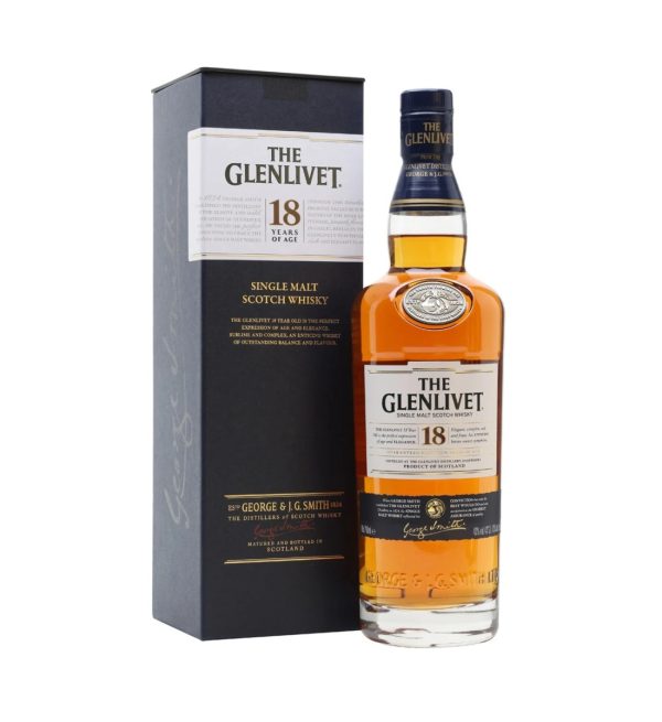 The Glenlivet Whisky 18 ani 0.7L