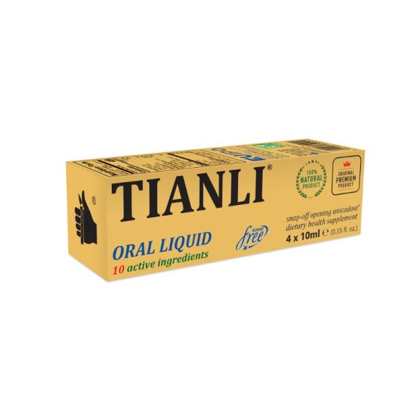 Tianli Oral Liquid 10 ml, 4 fiole, Energo Vitalis