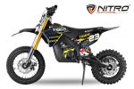 Motocicleta electrica Eco Tiger 1000W 36V 12 10 Albastru