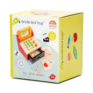 Casa de marcat din lemn premium, Tender Leaf Toys