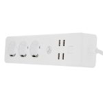 Prelungitor inteligent Tellur Wireless, 3 Prize, 4 x USB, 2200W, Cablu 1.8m
