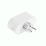 Priza Inteligenta Tellur Wi-Fi, 2 Porturi Schuko, 3680W, Monitorizarea Energiei
