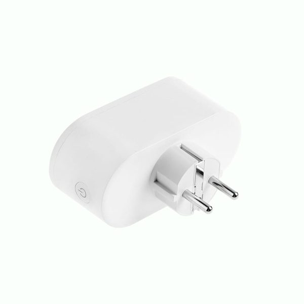 Priza Inteligenta Tellur Wi-Fi, 2 Porturi Schuko, 3680W, Monitorizarea Energiei