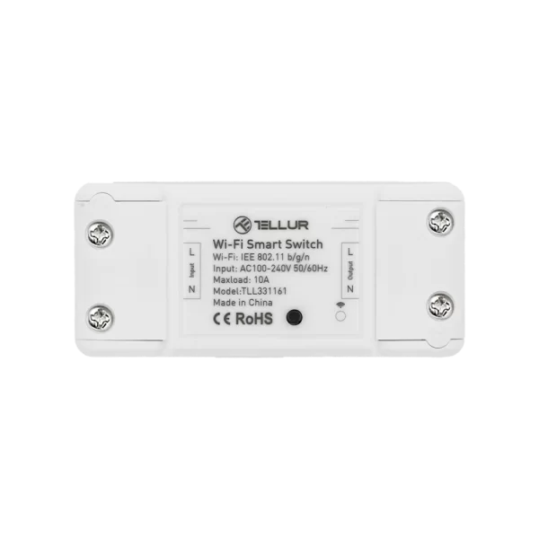 Releu Wi-Fi Tellur, Control aplicatie, Automatizari, 2200 W
