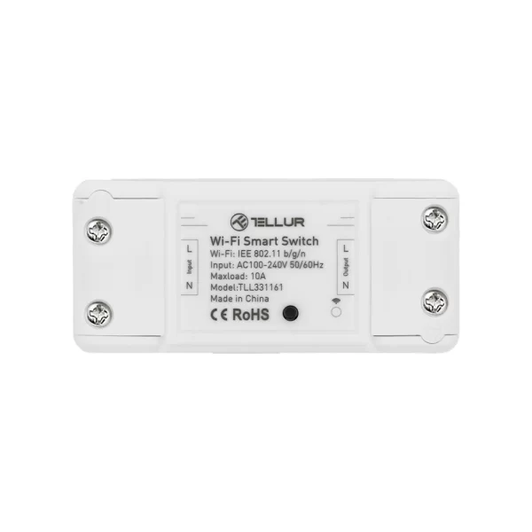 Releu Wi-Fi Tellur, Control aplicatie, Automatizari, 2200 W