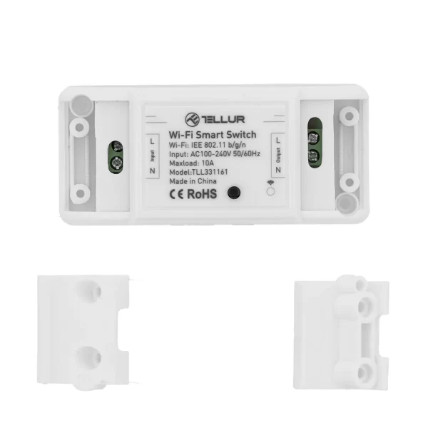 Releu Wi-Fi Tellur, Control aplicatie, Automatizari, 2200 W