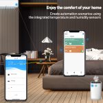 Telecomanda IR Tellur, Wi-Fi, Senzor temperatura & umiditate, Control aplicatie