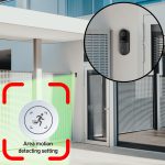 Videointerfon cu fir Tellur, Rezolutie 1080P, Infrarosu 130°, Wi-Fi, Slot microSD