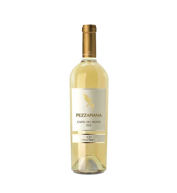 Torrevento Pezzapiana Castel del Monte Bombino Bianco & Pampanuto DOC - Vin Sec Alb - Italia - 0.75L
