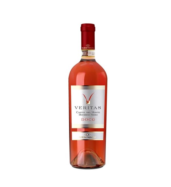 Torrevento Veritas Castel del Monte Bombino Nero DOCG - Vin Rose Sec - Italia - 0.75L