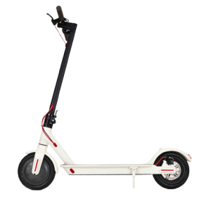 Trotineta electrica pliabila Solley X1 250W 36V 7.8Ah, roata 10inch, Aplicatie, culoare Alb