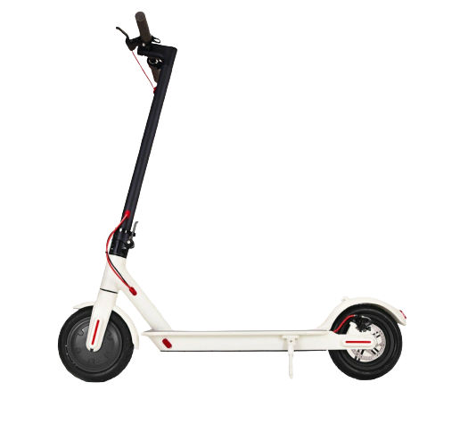 Trotineta electrica pliabila Solley X1 250W 36V 7.8Ah, roata 10inch, Aplicatie, culoare Alb