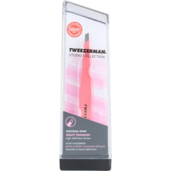 Tweezerman Studio Collection pensete cu varfurile tesite