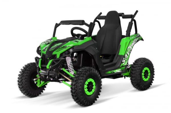 UTV electric pentru copii NITRO GoKid Savana 1200W 48V Verde