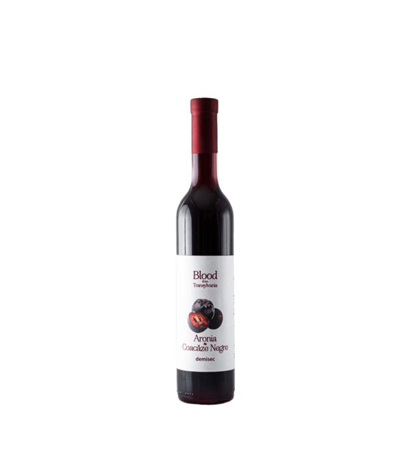 Blood from Transylvania Coacaze Negre & Aronia - Vin Rosu Demisec - Romania - 0.5L