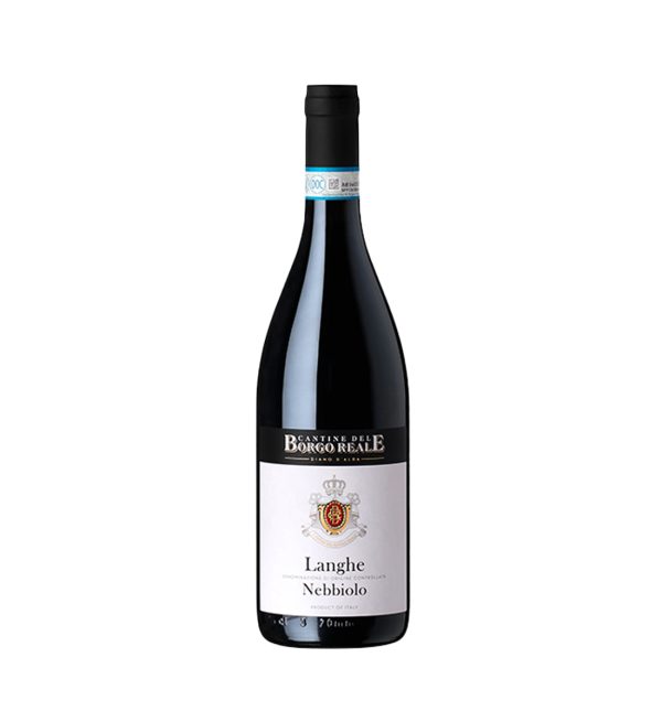 Borgo Reale Nebbiolo Langhe Piemonte DOC - Vin Rosu Sec - Italia - 0.75L