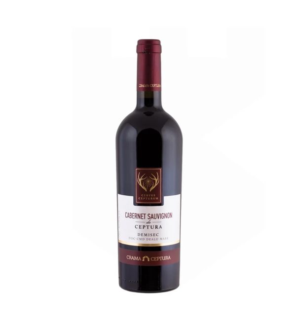 Ceptura Cervus Cepturum Cabernet Sauvignon - Vin Rosu Demisec - Romania - 0.75L