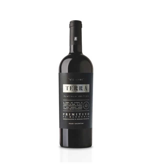 Feudi Salentini Terra Platinum Edition Old Vines Primitivo di Manduria DOP - Vin Rosu Sec - Italia - 0.75L