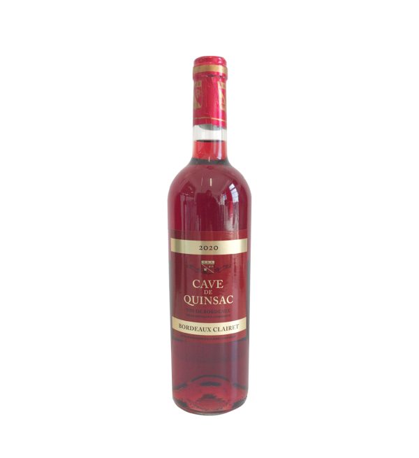 Cave de Quinsac Clairet de Quinsac Bordeaux Clairet - Vin Rose Sec - Franta - 0.75L