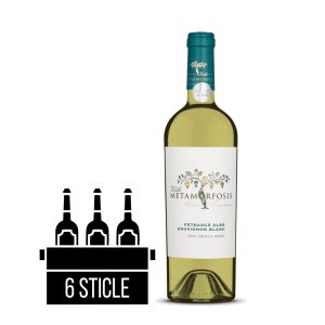 Viile Metamorfosis Fetesca Alba si Sauvignon Blanc BAX 6 st. x 0.75L - Vin Sec Alb - Romania