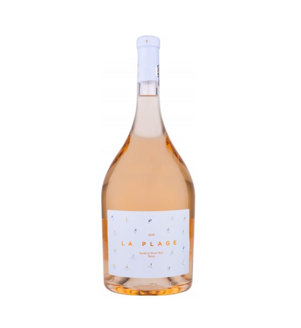 Rasova La Plage Feteasca Neagra, Syrah & Cabernet Sauvignon Magnum - Vin Rose Sec - Romania - 1.5L