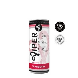 Viper Hard Seltzer Cranberry 0.33L